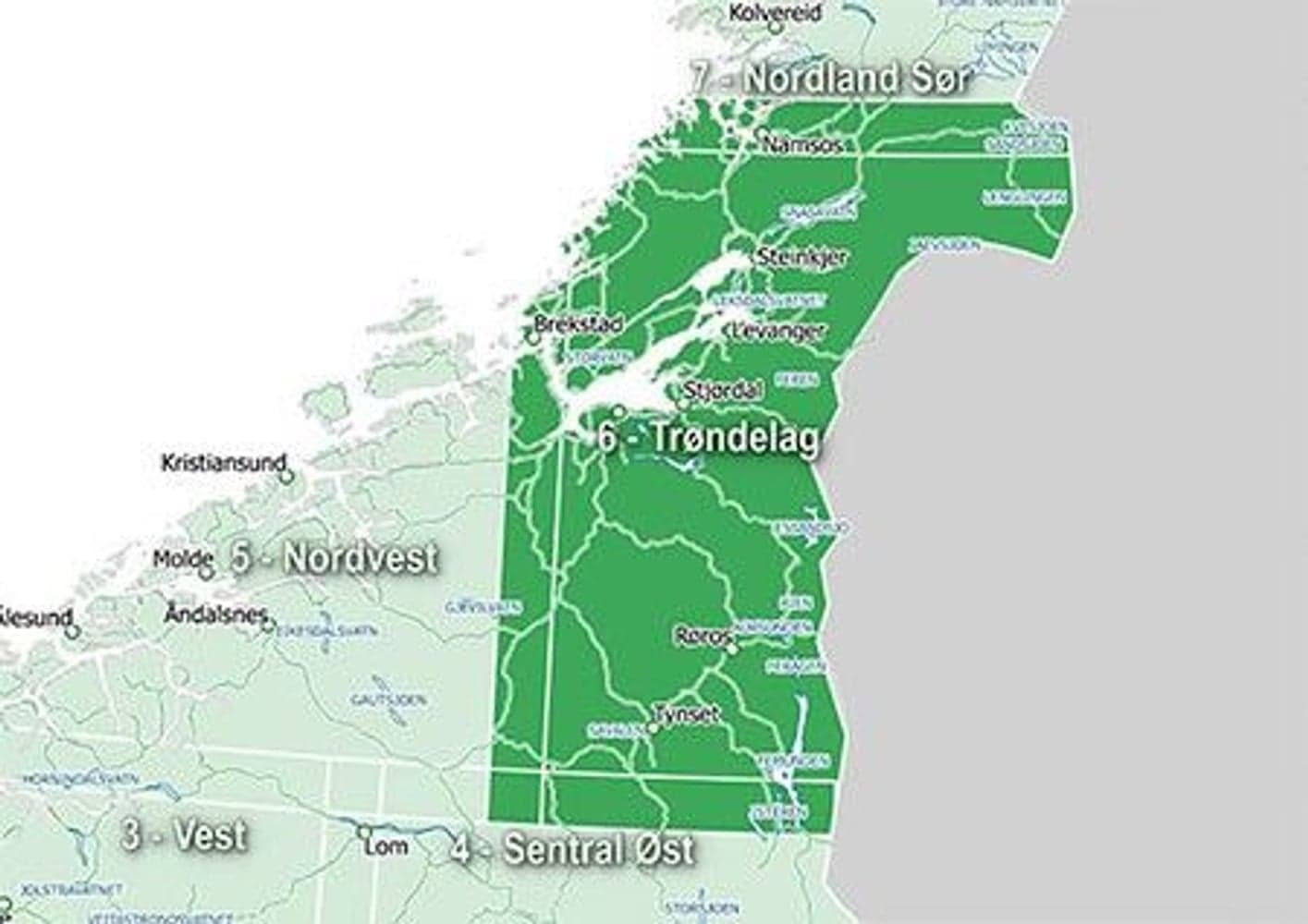 TOPO Norway Premium v3, 6 - Trøndelag, view: 1