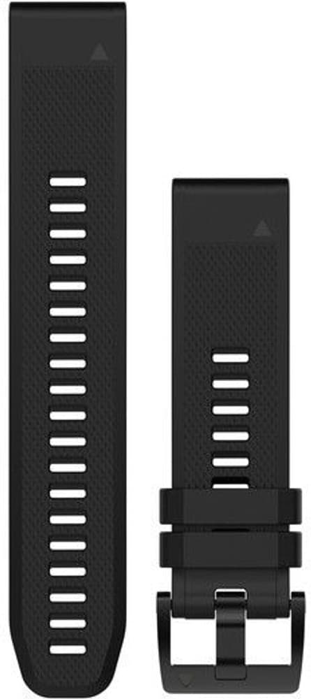 QuickFit 22 mm Armbånd Svart Silikon, view: 0