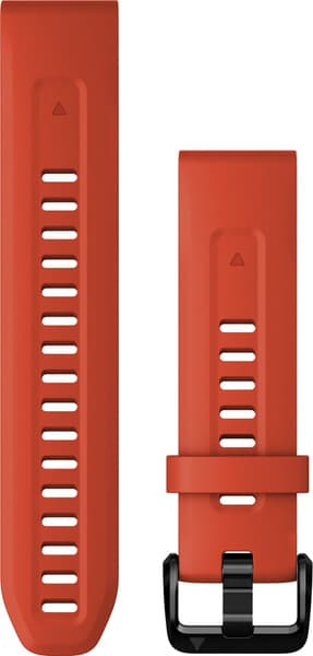 QuickFit 20 mm Flame Red Silicone Band, view: 0