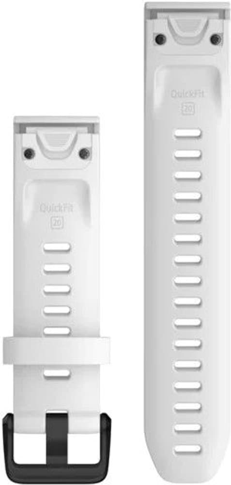 QuickFit 20 mm Watch Band White Silicone, view: 1