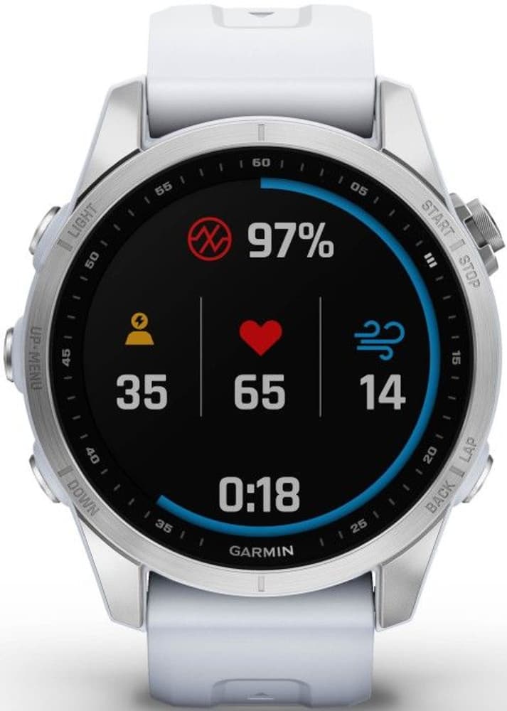 Fenix 7S Silver with Whitestone Band, view: 0