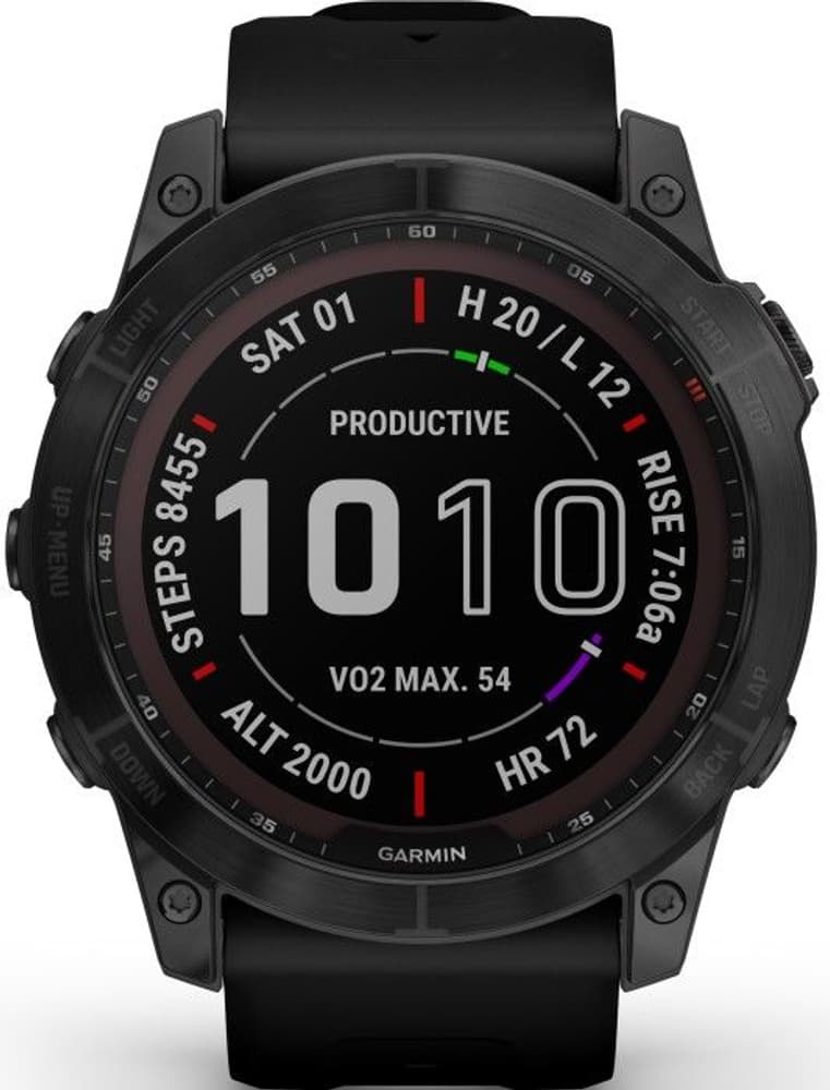 Fenix 7 Sapphire Solar Black Titanium, view: 0