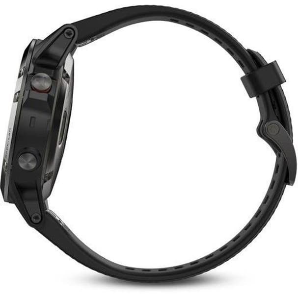 Fenix 5 Skifergrå med svart armbånd, view: 2