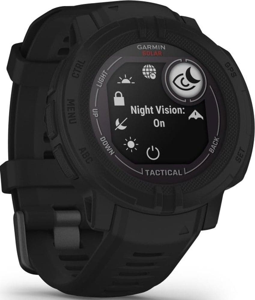 Instinct 2 Solar Tactical Edition Black, view: 3