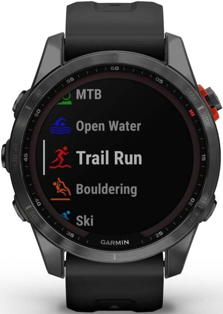 Fenix 7S Solar Slate Gray with Black Band, view: 0