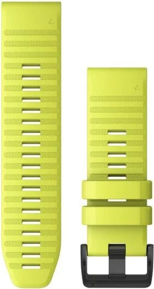 6X QuickFit 26mm Watch Band Amp Yellow Silicone, view: 0