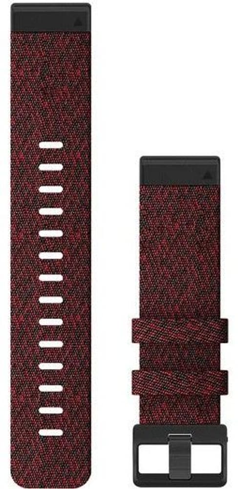 6 QuickFit 22mm Watch Band Heathered Red Nylon, view: 0