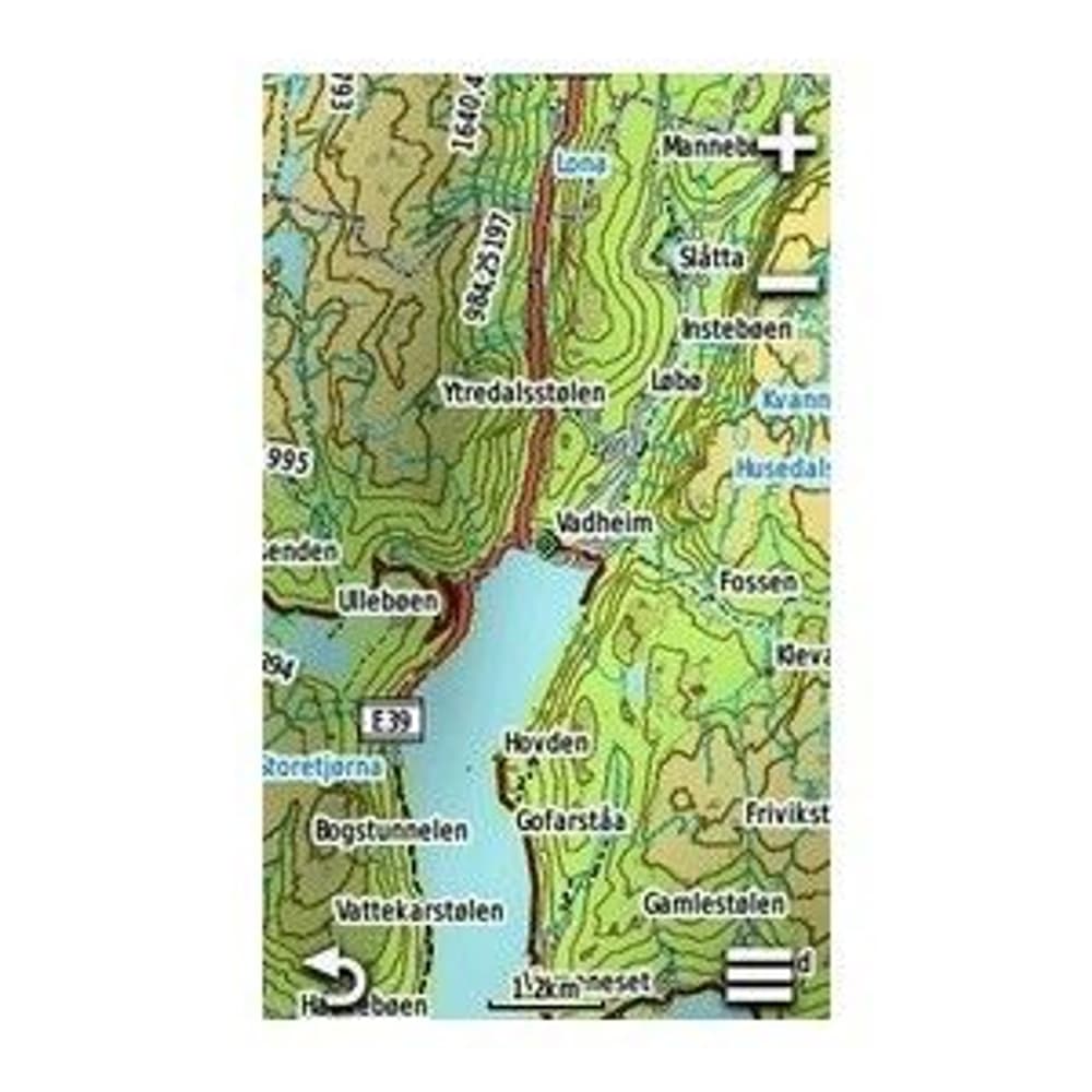 Topo Norway Experience v3 Friluftskart, view: 2