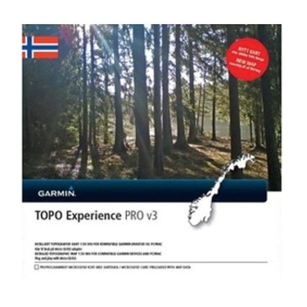 Topo Norway Experience v3 Friluftskart, view: 0