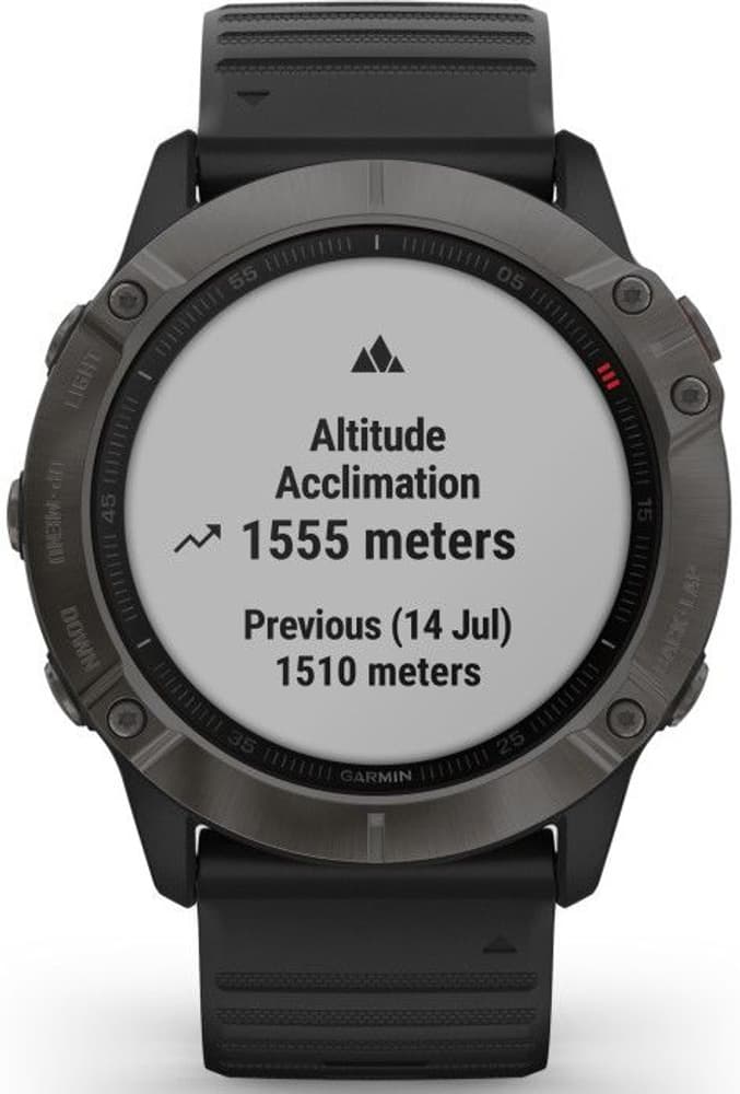 Fenix 6X Sapphire Graphite with Black Band, view: 3