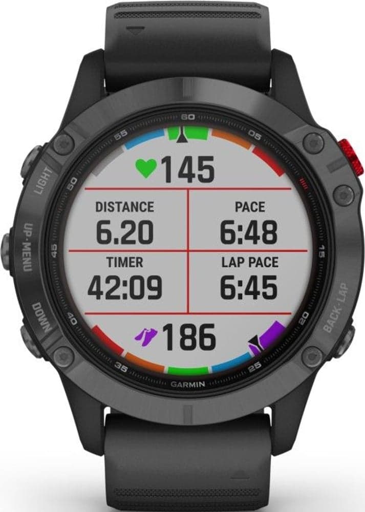 Fenix 6 Pro Solar Slate Gray with Black Band, view: 6