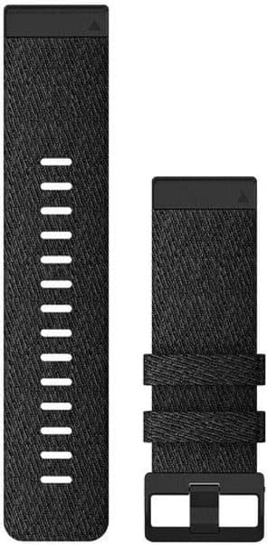 6X QuickFit 26mm Watch Band Heathered Black Nylon, view: 0