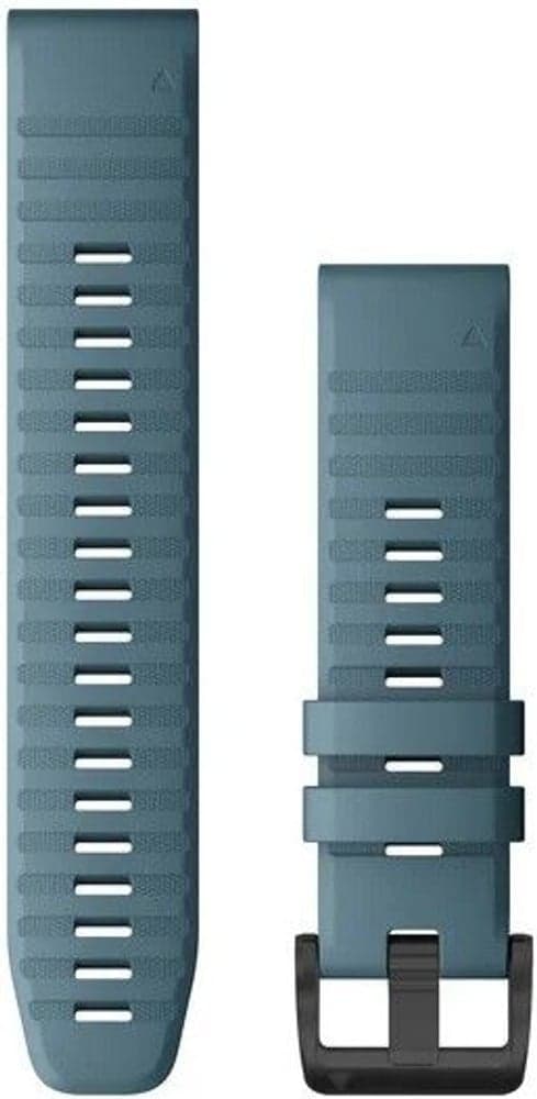6 QuickFit 22mm Watch Band Lakeside Blue Silicone, view: 0