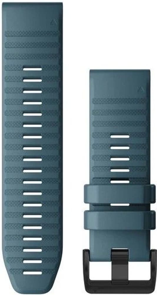 6X QuickFit 26mm Watch Band Lakeside Blue Silicone, view: 0
