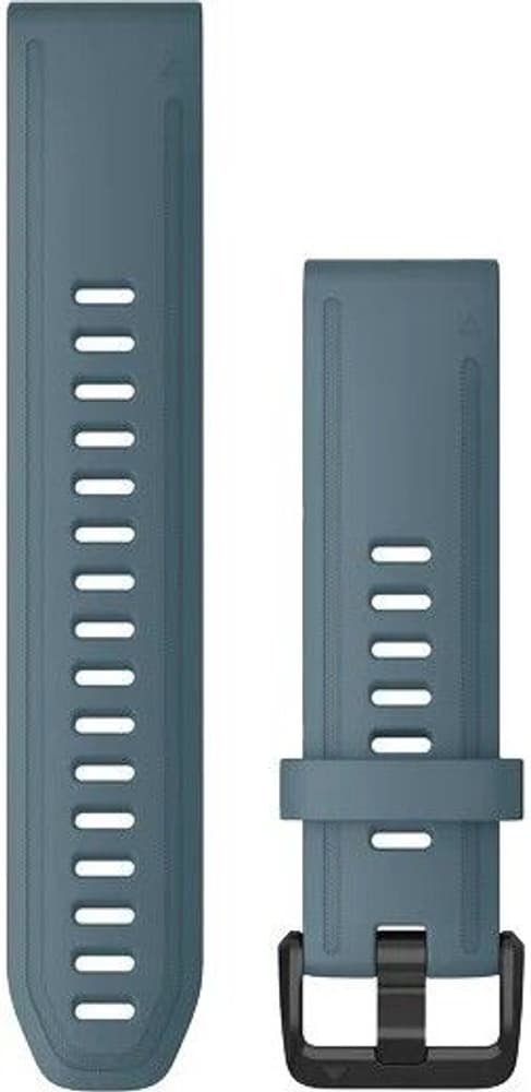 QuickFit 20 mm Watch Band Lakeside Blue Silicone, view: 0