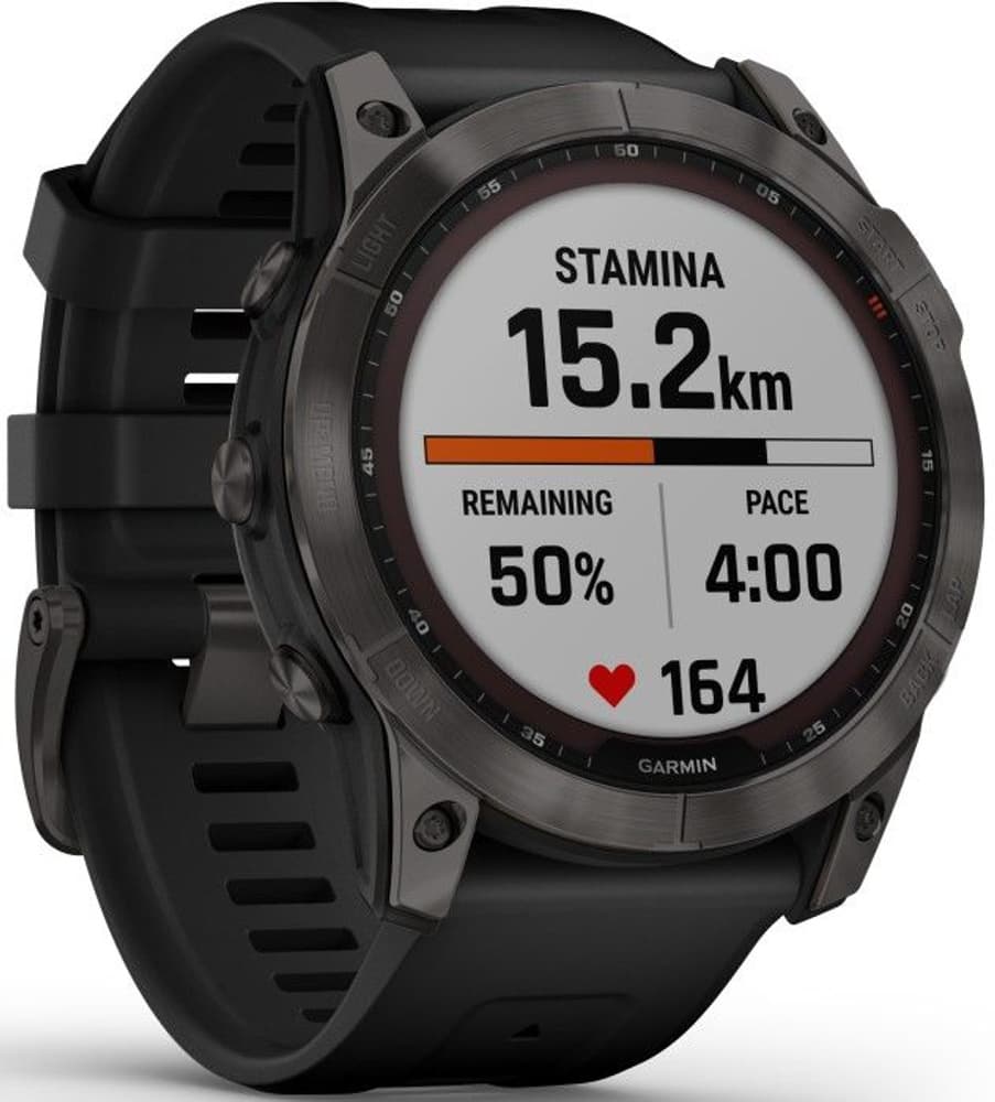 Fenix 7S Sapphire Solar Carbon Gray Titanium, view: 2