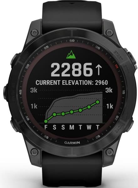 Fenix 7X Sapphire Solar Carbon Gray Titanium, view: 1