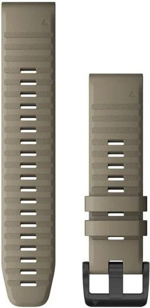 6 QuickFit 22mm Watch Band Dark Sandstone Silicone, view: 0