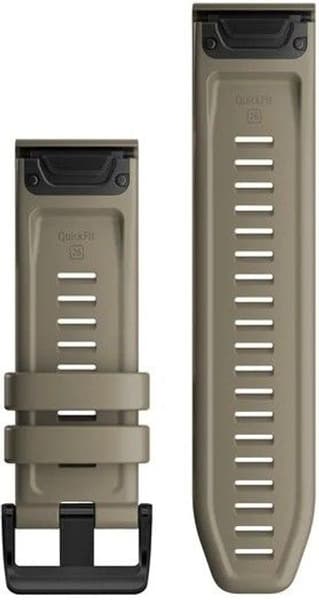 Fenix 6X QuickFit 26mm Watch Band Dark Sandstone Silicone, view: 1