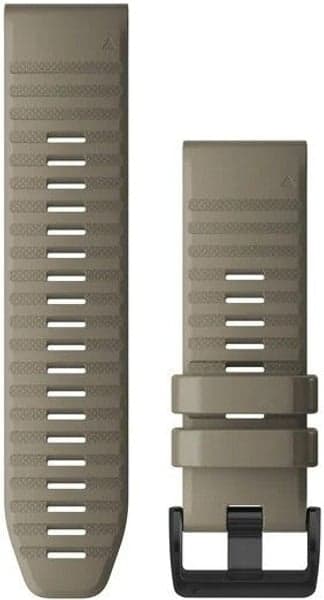 Fenix 6X QuickFit 26mm Watch Band Dark Sandstone Silicone, view: 0