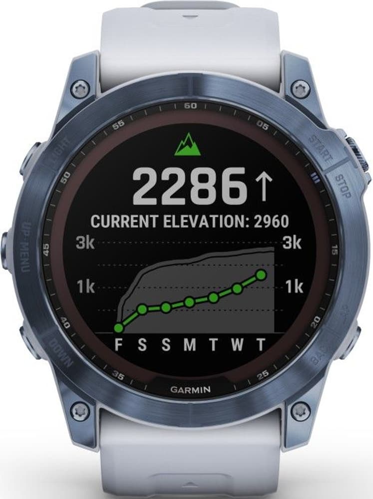 Fenix 7X Sapphire Solar Mineral Blue Titanium, view: 2