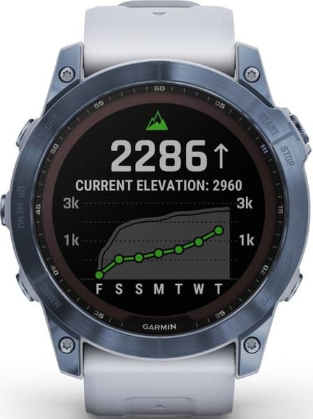 Fenix 7X Sapphire Solar Mineral Blue Titanium, view: 2