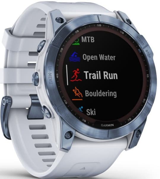 Fenix 7X Sapphire Solar Mineral Blue Titanium, view: 4