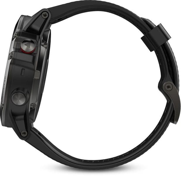 Fenix 5X Sapphire Skifergrå med svart armbånd, view: 4