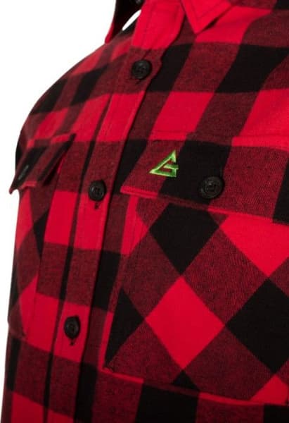Snickaren Flanellskjorte Tungvekt Rød, view: 4