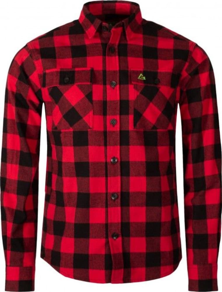 Snickaren Flanellskjorte Tungvekt Rød, view: 0