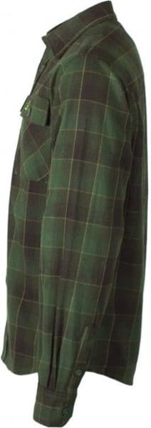 Snickaren Flanellskjorte Tungvikt Grønn, view: 2
