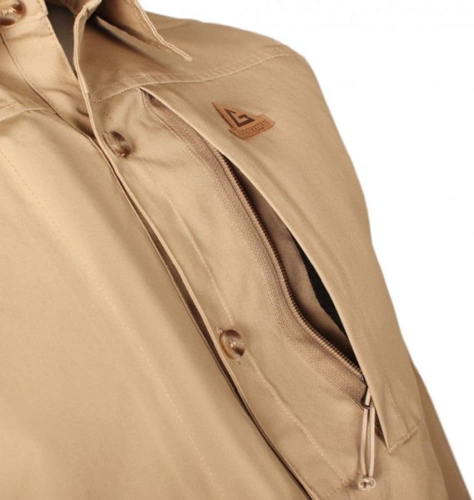 Friluftsskjorte Polycotton Khaki, view: 5