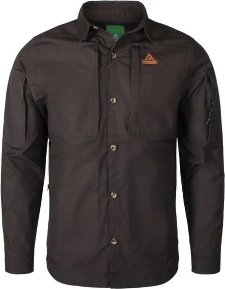 Friluftsskjorten Polycotton Antracit, view: 0