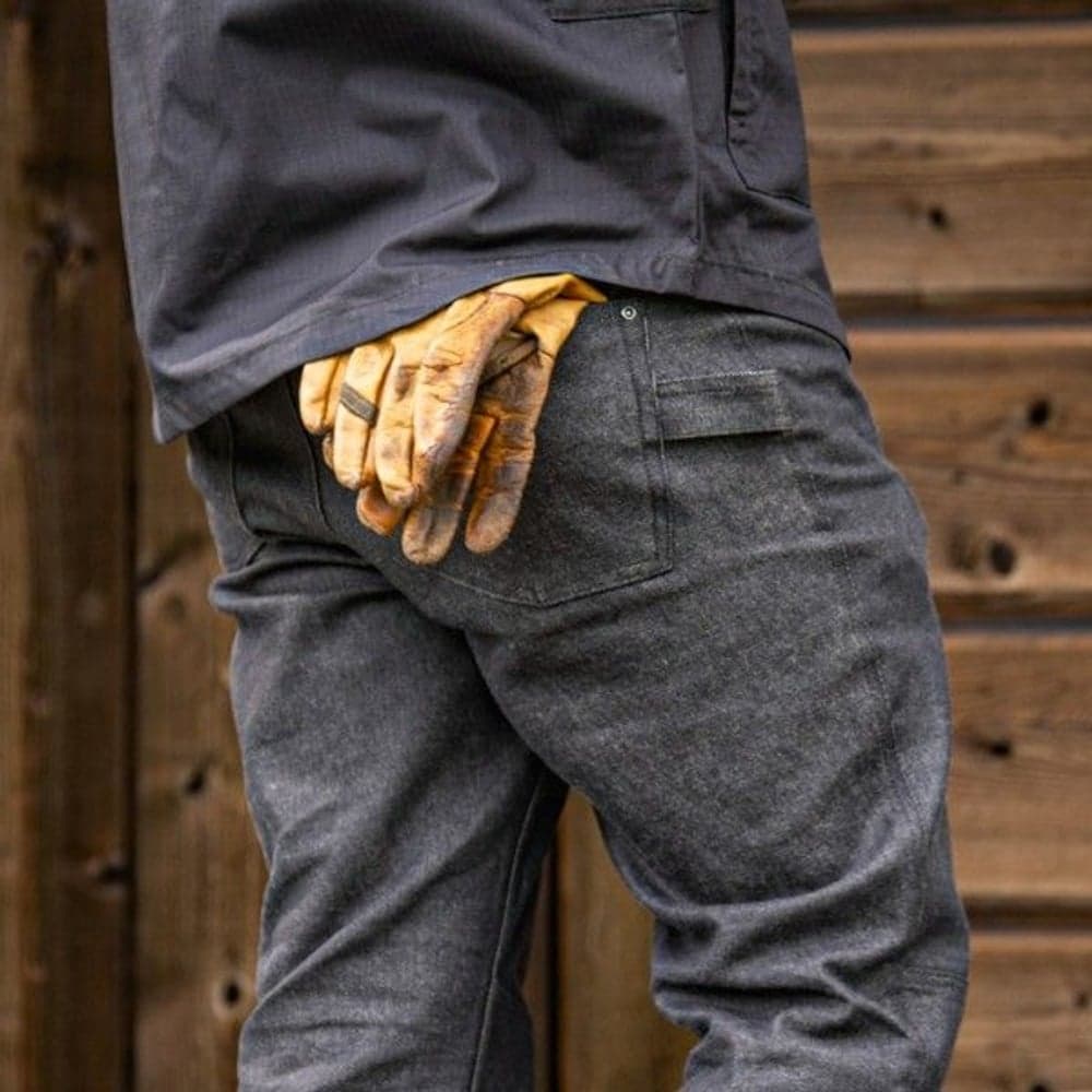 M's Original Fixar 5-Pocket Trouser Anthracite, view: 5