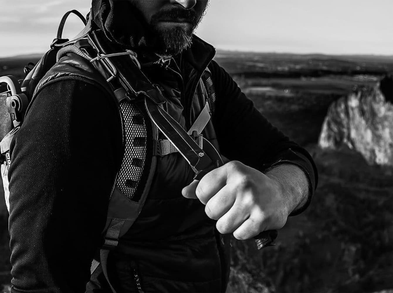 Strongarm Fixed Black Fine Edge, view: 6