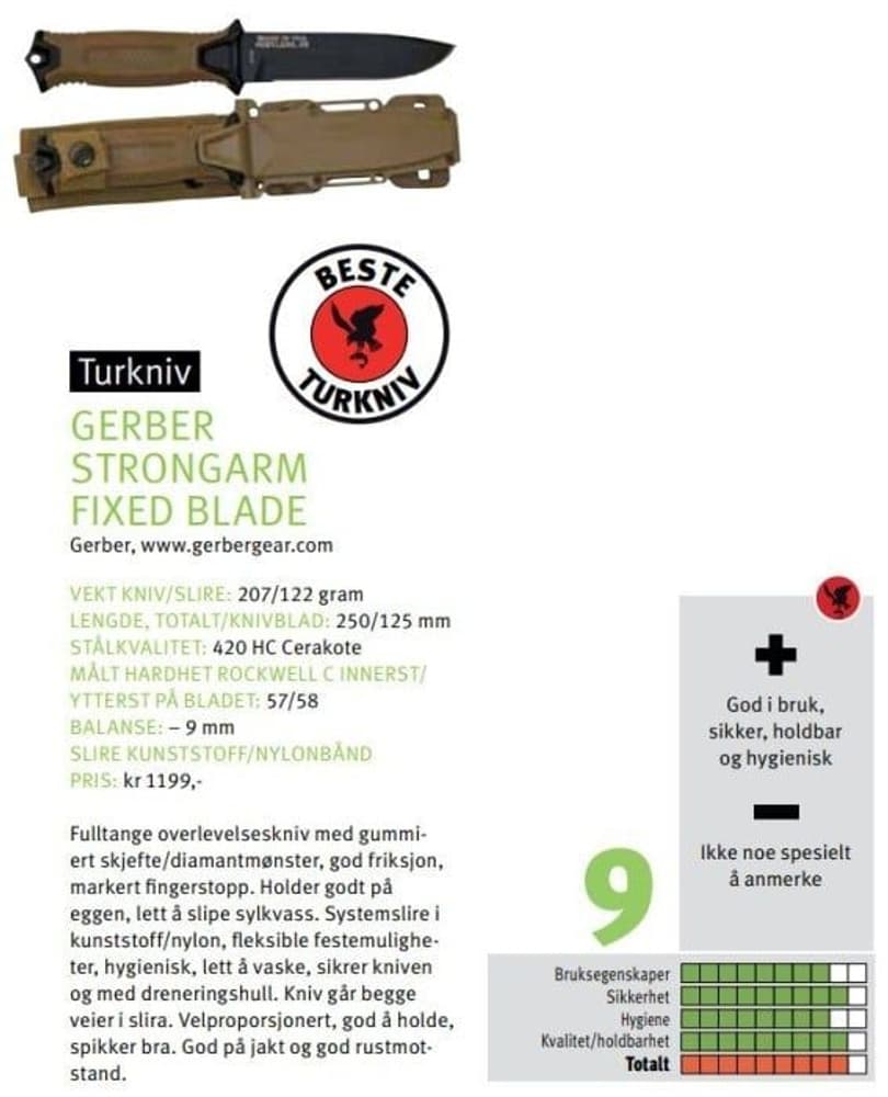 Strongarm Fixed Black Fine Edge, view: 9