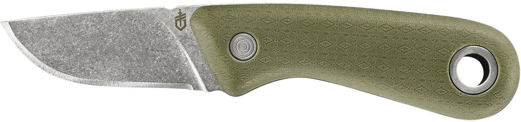 Vertebrae Compact Fixed Blade Green, view: 0