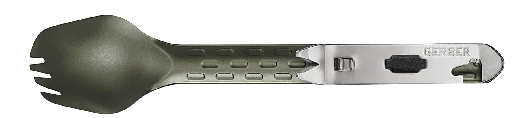 Devour - Cook Eat Clean Spork Flat Sage Green, view: 0
