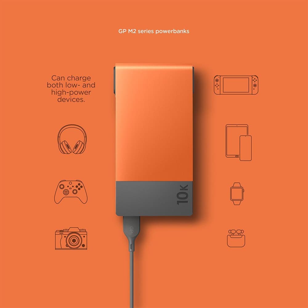 GP Powerbank M2 10000 mAh Orange, view: 9
