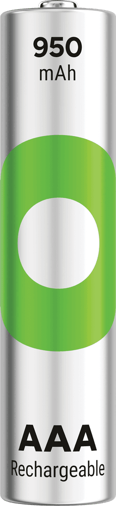 GP Recyko AAA-batteri 950 mAh 4-pack, view: 0