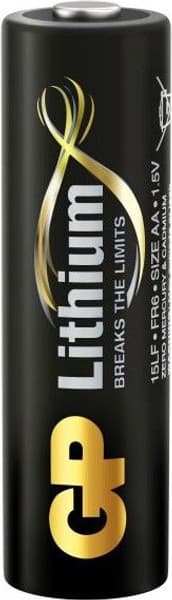 GP AA-litiumbatteri 1.5V 15LF-2U4 4-pack, view: 1