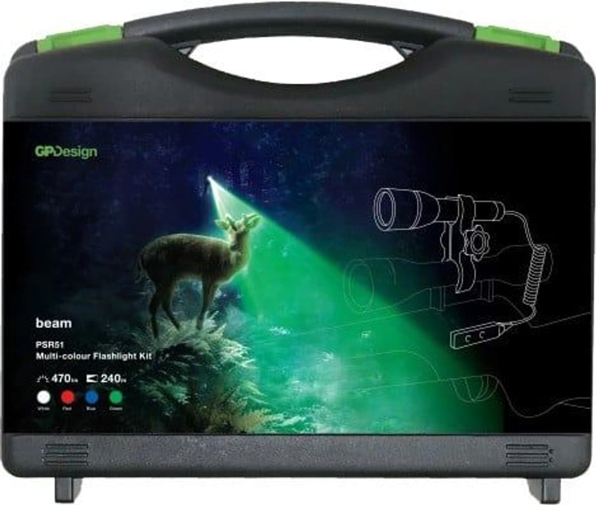 GP Søkeutstyr PSR51 Multi Color + Gunmount + Remote Switch, view: 1