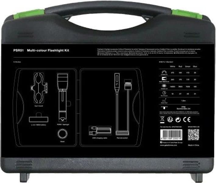 GP Søkeutstyr PSR52 Multi Power + Gunmount + Remote Switch, view: 2