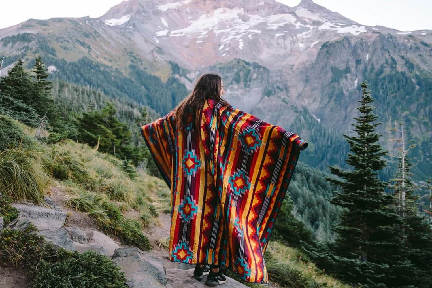 Eno FieldDay Blanket Kilim Red, view: 5