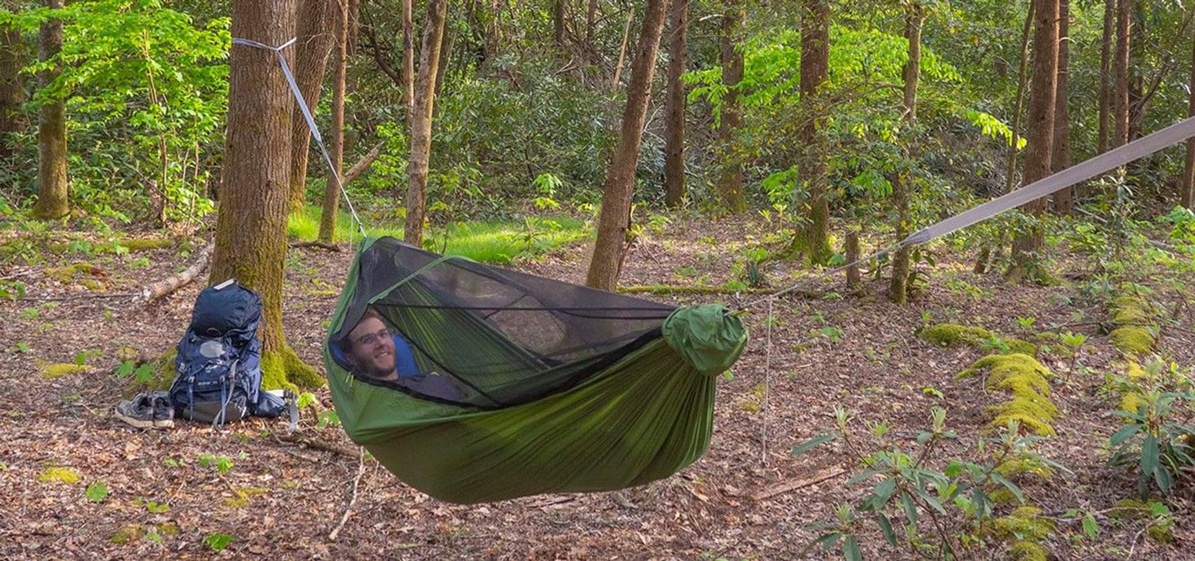 Eno JungleNest Hammock Evergreen, view: 8