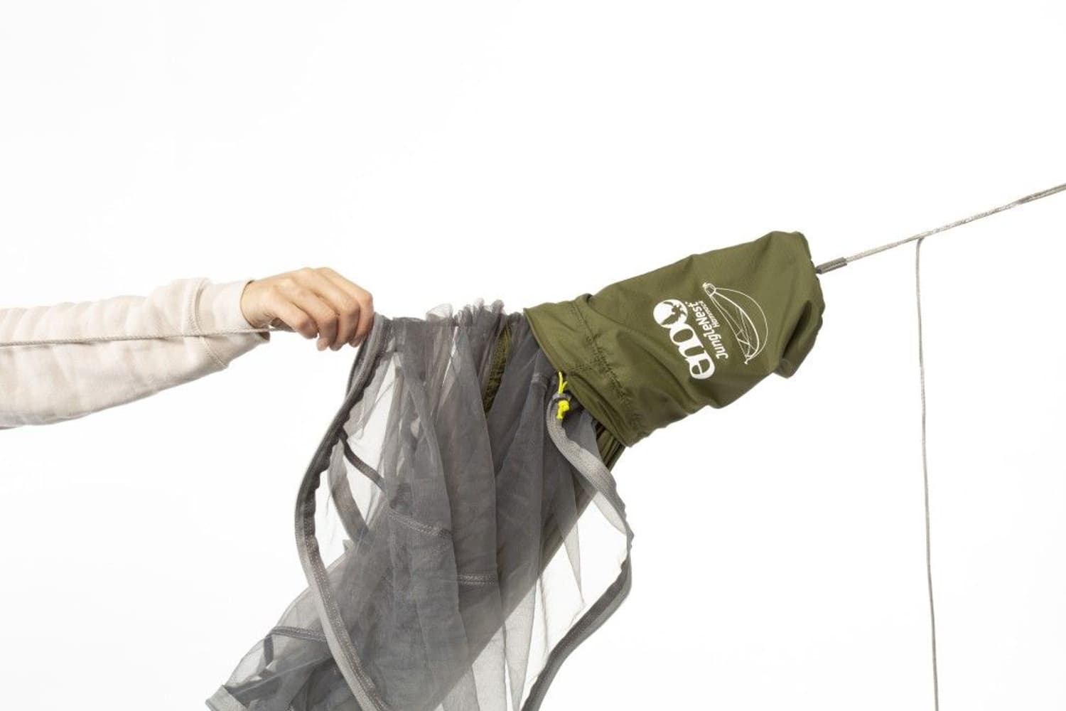 Eno JungleNest Hammock Evergreen, view: 3