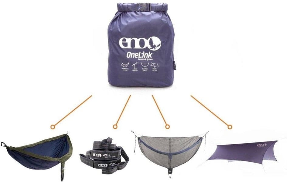 Eno OneLink Shelter System Navy/Olive, view: 1