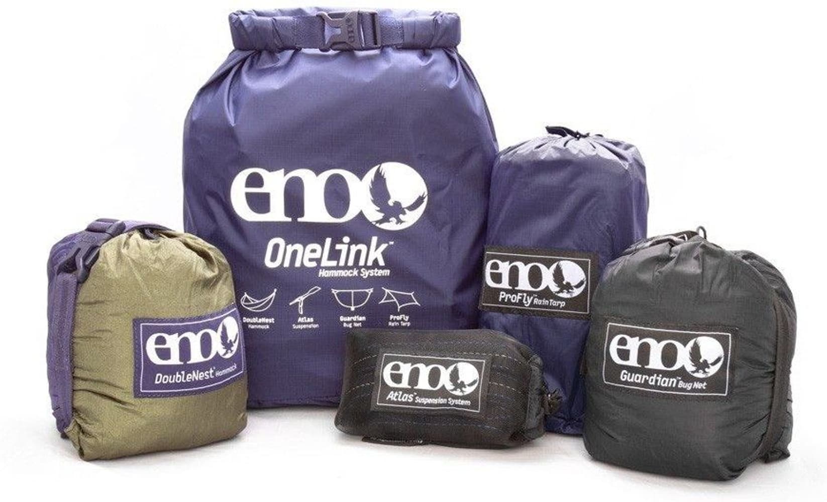 Eno OneLink Shelter System Navy/Olive, view: 2