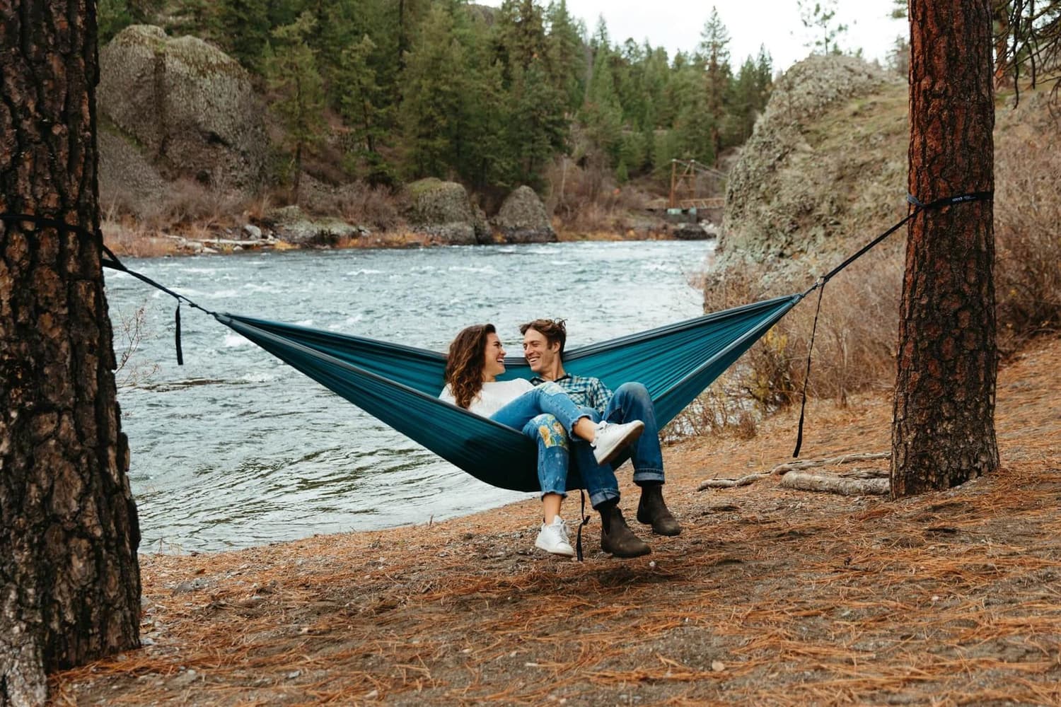 Eno DoubleNest Bluesign Print Mountains to Sea Grey, view: 8