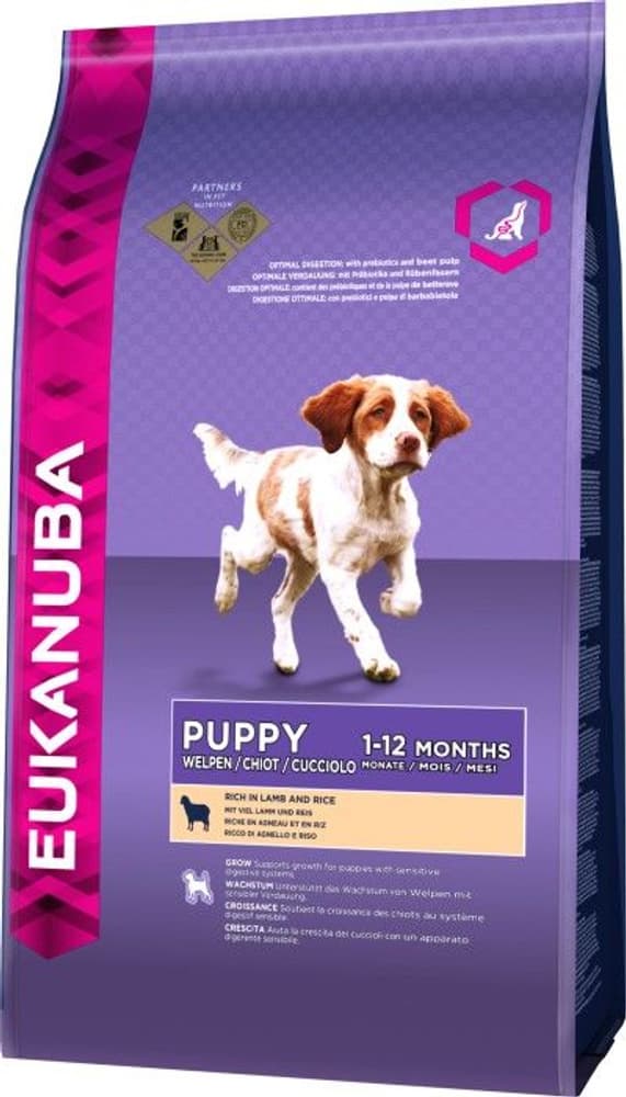 Puppy & Junior Lamb & Rice 2,5 kg, view: 0